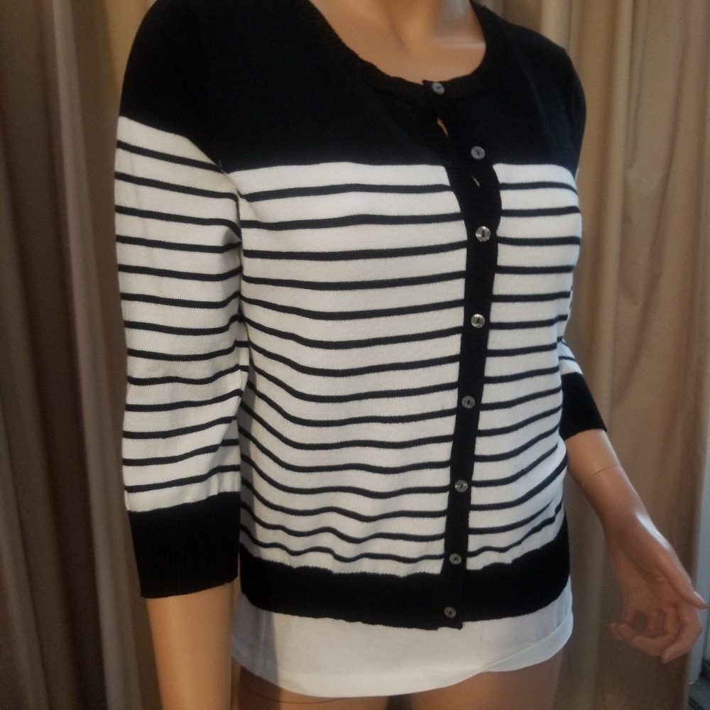 Button down cardigan. Gently worn, laundered.